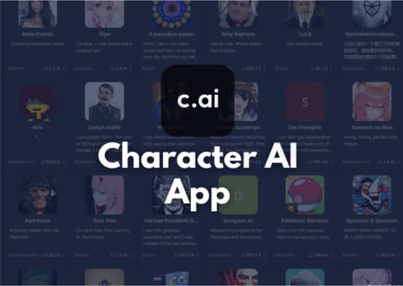 beta character app