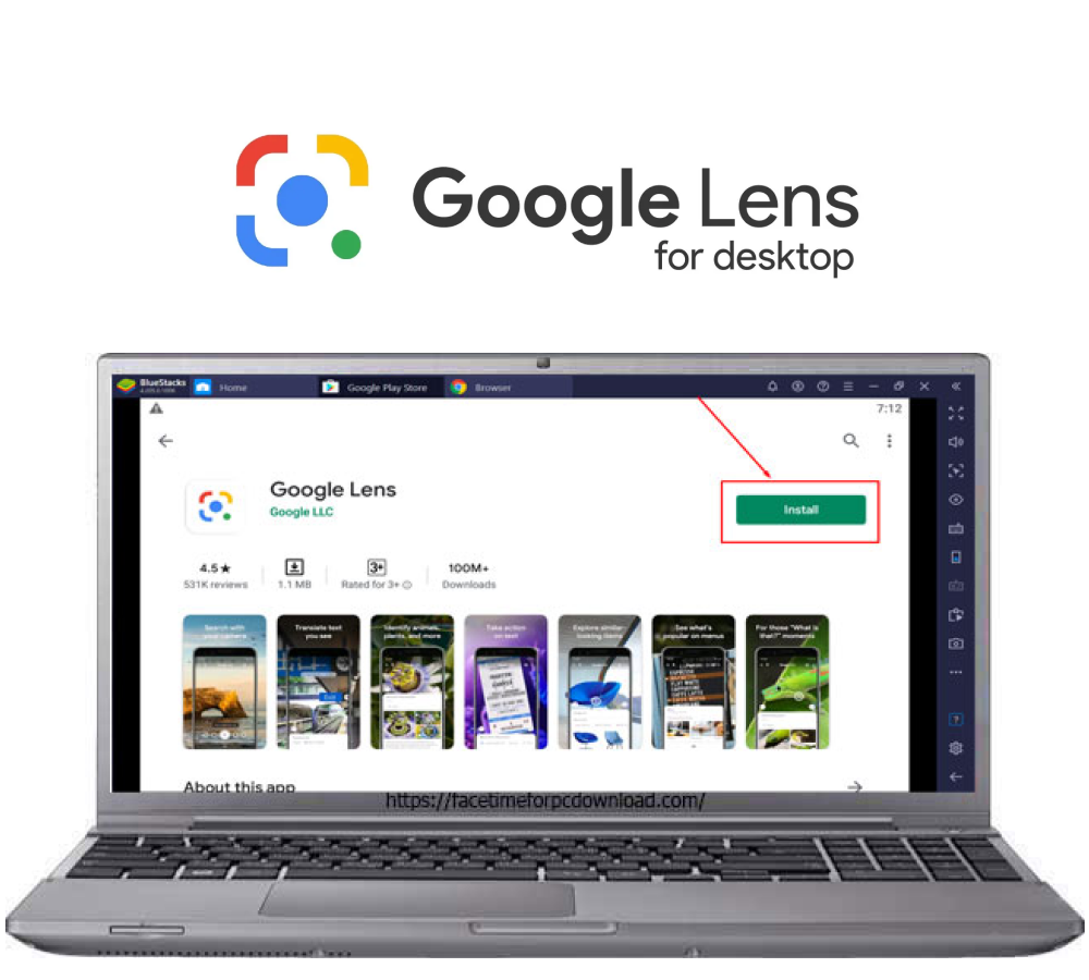 use Google Lens for PC